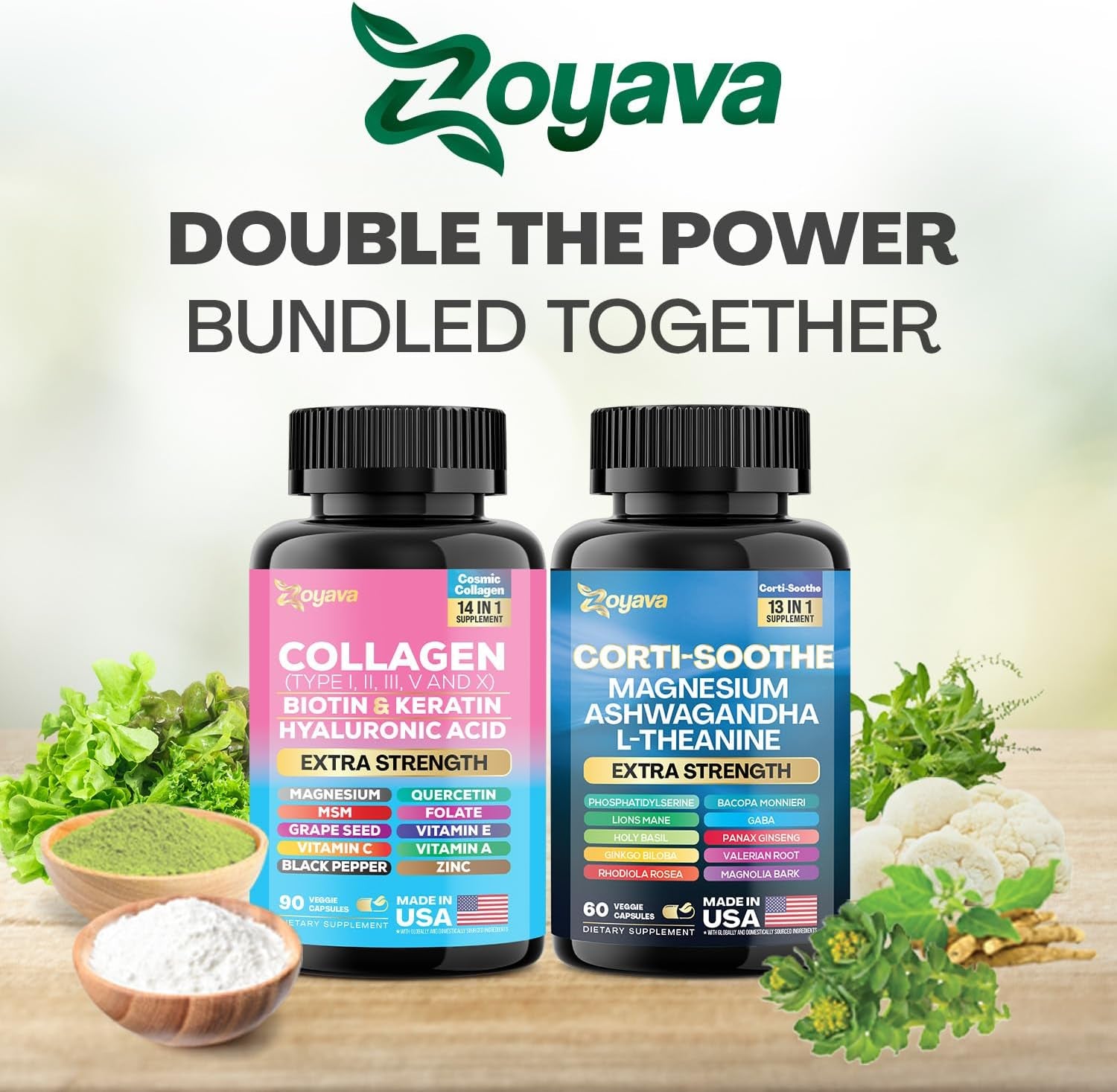 Shining Serenity Set - Cortisol Support with Ashwagandha