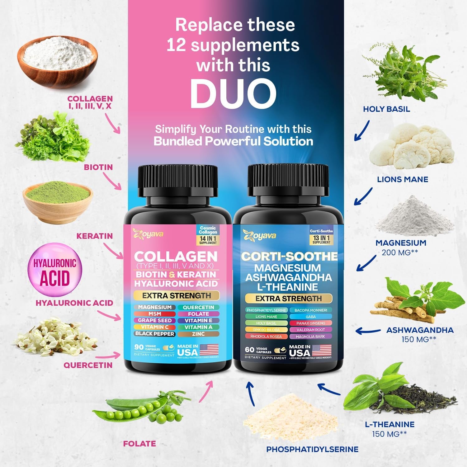 Shining Serenity Set - Cortisol Support with Ashwagandha